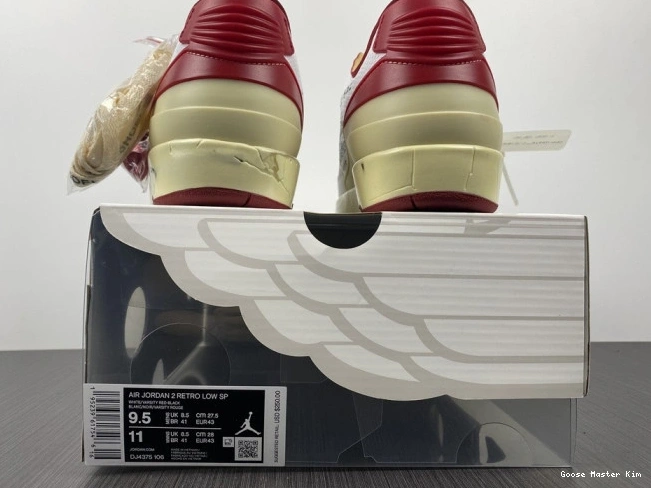 White 2 DJ4375-106 Red SP Retro Jordan Off-White Low 0710
